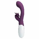 Вібратор - Pretty Love Butterfly Kiss Vibrator Dark Purple - мініатюра 3