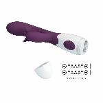 Вібратор - Pretty Love Butterfly Kiss Vibrator Dark Purple - мініатюра 9