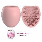 Мастурбатор - Pretty Love Pleasure Egg Masturbator Pink - мініатюра 4