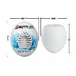 Мастурбатор - Pretty Love Pleasure Egg Masturbator White - мініатюра 8