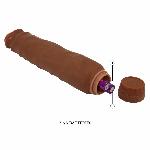 Вібратор - Barbara Jack Vibrator 10" Brown - мініатюра 9