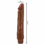 Вібратор - Barbara Jack Vibrator 10" Brown - мініатюра 10