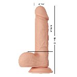 Фалоімітатор - Beautiful Encounter Bahamut Dildo Flesh - мініатюра 8