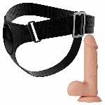 Страпон - Pretty Love Harness Briefs Jerry 7.6" - мініатюра 8