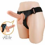 Страпон - Pretty Love Harness Briefs Tom 7.4" - мініатюра 2