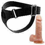 Страпон - Pretty Love Harness Briefs Tom 7.4" - мініатюра 7