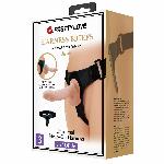 Страпон - Pretty Love Harness Briefs Kewin 7.2" - мініатюра 9
