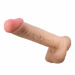Фалоімітатор - Pretty Love Sliding Skin Mendel 10.2" Flesh - мініатюра 5