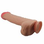 Фалоімітатор - Pretty Love Sliding Skin Mendel 10.2" Flesh - мініатюра 6