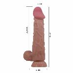 Фалоімітатор - Pretty Love Sliding Skin 9.4" Latin - мініатюра 7