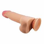 Фалоімітатор - Pretty Love Sliding Skin 8.5" Flesh - мініатюра 6