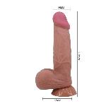 Фалоімітатор - Pretty Love Sliding Skin 8.5" Latin - мініатюра 4