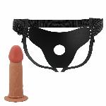 Страпон - Pretty Love Harness Briefs Stark - мініатюра 4