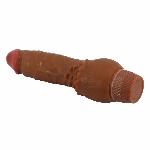 Вібратор - Barbara Clark Vibrator 7,6" Brown - мініатюра 7
