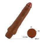 Вібратор - Barbara Dryad Vibrator 9,8" Brown - мініатюра 10