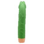 Вібратор - Barbara Bill Vibrator 8,8" Green - мініатюра 5