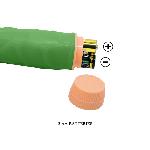 Вібратор - Barbara Bill Vibrator 8,8" Green - мініатюра 10