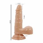 Вібратор - Barbara Genie Vibrator 6.1" Flesh - мініатюра 6
