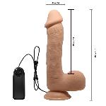 Вібратор - Beautiful Encounter Johnson Vibrator Flesh - мініатюра 7