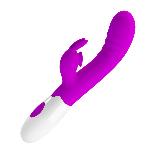 Вібратор - Pretty Love Cerberus Licking Vibrator Purple - мініатюра 3