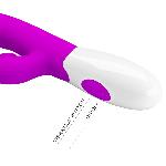 Вібратор - Pretty Love Cerberus Licking Vibrator Purple - мініатюра 7