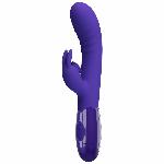 Вібратор - Pretty Love Cerberus Licking Vibrator Blue - мініатюра 3