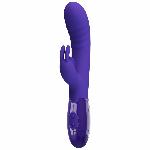 Вібратор - Pretty Love Cerberus Licking Vibrator Blue - мініатюра 6