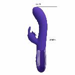 Вібратор - Pretty Love Cerberus Licking Vibrator Blue - мініатюра 8