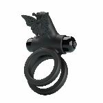 Ерекційне кільце - Pretty Love Passionate Ring IX Black - мініатюра 6