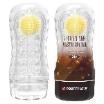 Мастурбатор - Pretty Love Vacuum Cup Masturbator Stellar Yellow - мініатюра 1