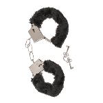 Наручники Plush Handcuffs With Keys Black - мініатюра 2