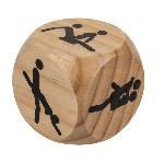 Дерев'яний кубик Kama Sutra Wooden Dice, 6x6 см - мініатюра 2