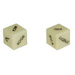 Неонові кубики Love Dice Glow In The Dark, 2 шт. - мініатюра 2