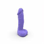 Свічка член Pure Bliss 18 см Violet - мініатюра 4