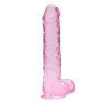 Фалоімітатор - Realrock Dildo 9" Pink - мініатюра 6