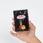 Масажна олійка - Secret Play Peach & Sparkling Wine, 10 мл - мініатюра 2