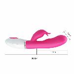 Вібратор - Pretty Love Felix Vibrator Pink - мініатюра 7