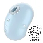 Вакуумний стимулятор - Satisfyer Cutie Ghost Blue - мініатюра 1