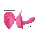 Вібратор - Pretty Love Fancy Clamshell Pink - мініатюра 7