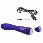 Вібратор - Pretty Love Elemental-Youth Vibrator Blue - мініатюра 8