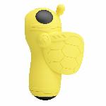 Вакуумний вібростимулятор - Pretty Love Magic Bee Stimulator Yellow - мініатюра 3