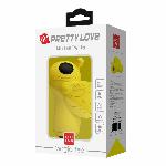 Вакуумний вібростимулятор - Pretty Love Magic Bee Stimulator Yellow - мініатюра 10