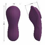 Вібратор - Pretty Love Mobile App Control Mane Stimulator Purple - мініатюра 10
