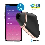 Вакуумний кліторальний вібратор - Satisfyer Love Triangle Black (App) - мініатюра 1