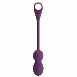 Віброяйце - Pretty Love Elvira Balls Dark Purple - мініатюра 3