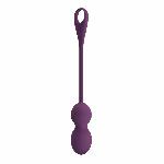 Віброяйце - Pretty Love Elvira Balls Dark Purple - мініатюра 4