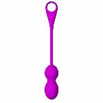 Віброкульки - Pretty Love Elvira Vibrating Egg Purple (App) - мініатюра 3