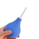 Анальний душ - Mr.Play Anal Douche Blueb Blue - мініатюра 2