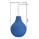 Анальний душ - Mr.Play Anal Douche Blueb Blue - мініатюра 7