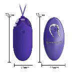 Віброяйце - Pretty Love Berger-Youth Wireless Egg Blue - мініатюра 7